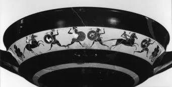 CUP, LITTLE MASTER BAND (ATHENIAN, BLACK-FIGURE)