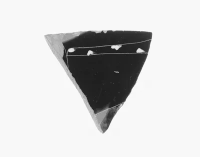 Attic Black-Figure Vase Fragment