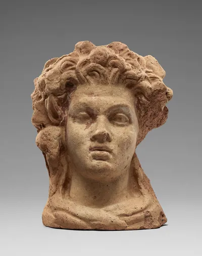 Satyr Head Antefix