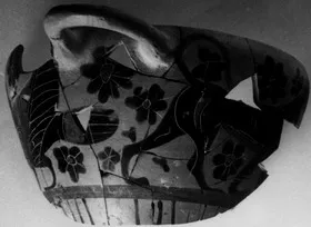 SKYPHOS, FRAGMENT (ATHENIAN, BLACK-FIGURE)
