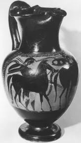 OINOCHOE (ATHENIAN, BLACK-FIGURE)