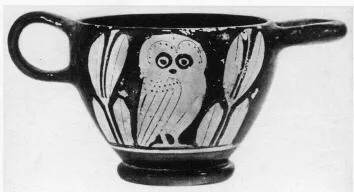 SKYPHOS (ATHENIAN, RED-FIGURE)