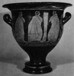 KRATER, BELL (ATHENIAN, RED-FIGURE)