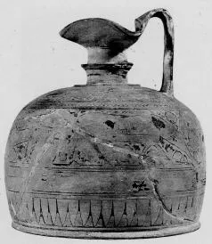 OINOCHOE (CORINTHIAN, BLACK-FIGURE)