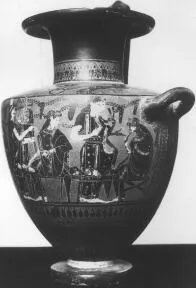 HYDRIA (ATHENIAN, BLACK-FIGURE)