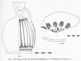 CUP, FRAGMENT (ATHENIAN, BLACK GLAZE)