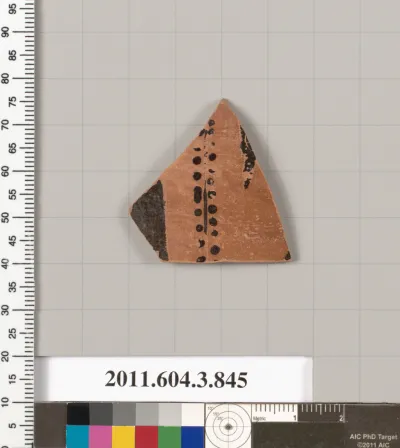 Terracotta fragment of a lekythos (oil flask)