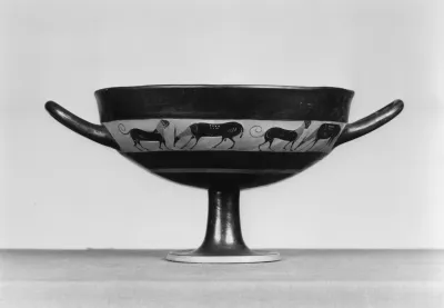 Kylix with Animal Frieze