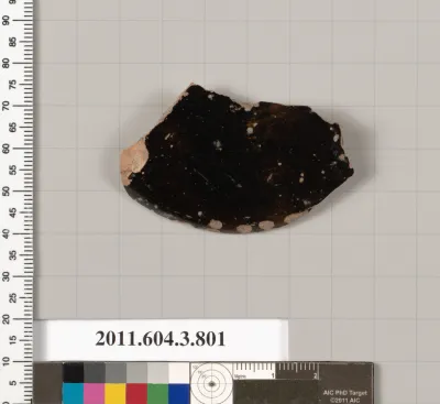 Terracotta fragment of an exaleiptron (vase for perfume)?