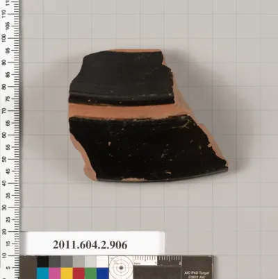 Terracotta fragment of a bell-krater (bowl for mixing wine and water)