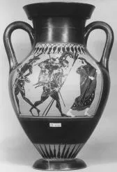 AMPHORA, BELLY, TYPE B (ATHENIAN, BLACK-FIGURE)