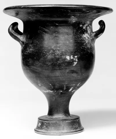 Campanian Black Glazed Bell Krater (Miniature)