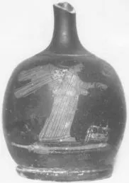 LEKYTHOS, SQUAT (ATHENIAN, RED-FIGURE)