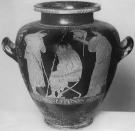 STAMNOS (ATHENIAN, RED-FIGURE)