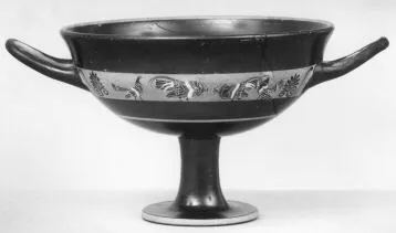 CUP, LITTLE MASTER BAND (ATHENIAN, BLACK-FIGURE)