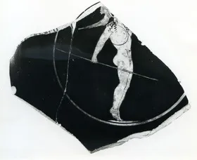 CUP, STEMLESS, FRAGMENT (ATHENIAN, RED-FIGURE)