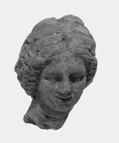 Head with Melon Coiffure