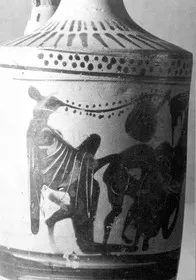 LEKYTHOS (ATHENIAN, BLACK-FIGURE)