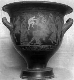 KRATER, BELL (ATHENIAN, RED-FIGURE)