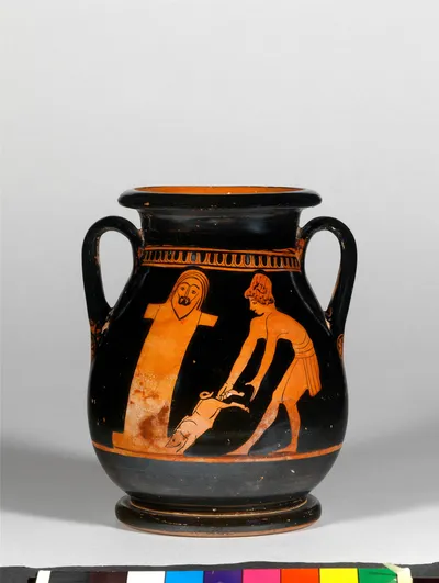Attisch-rotfigurige Pelike