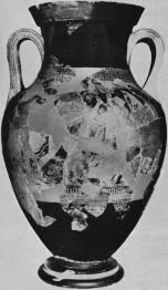 AMPHORA, BELLY, TYPE A (ATHENIAN, RED-FIGURE)