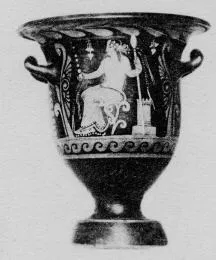 KRATER, BELL (SOUTH ITALIAN, PAESTAN, RED-FIGURE)