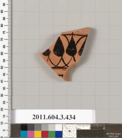 Terracotta fragment of a neck-amphora (jar)