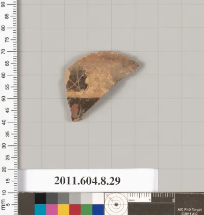 Terracotta fragment of a open shape