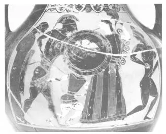 AMPHORA, BELLY, TYPE B (ATHENIAN, BLACK-FIGURE)