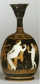 LEKYTHOS, SQUAT (ATHENIAN, RED-FIGURE)