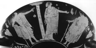 CUP B (ATHENIAN, RED-FIGURE)
