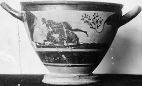 SKYPHOS (ATHENIAN, BLACK-FIGURE)