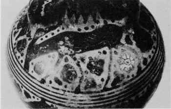 AMPHORISKOS (CORINTHIAN, BLACK-FIGURE)