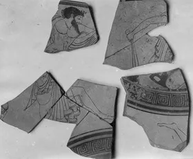 CUP, FRAGMENTS (ATHENIAN, RED-FIGURE)