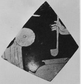 STAMNOS, FRAGMENT (ATHENIAN, RED-FIGURE)