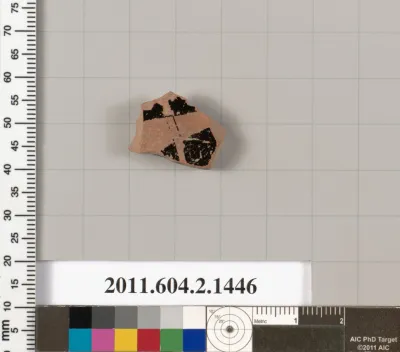 Terracotta fragment of a skyphos (deep drinking cup)