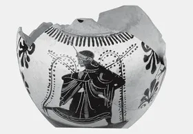 AMPHORA, NECK (ATHENIAN, BLACK-FIGURE)