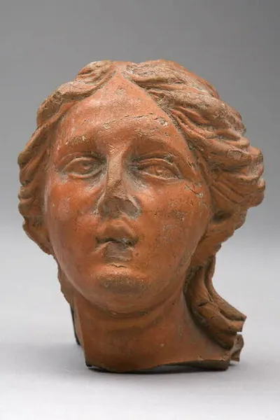 figurine  ; vase plastique