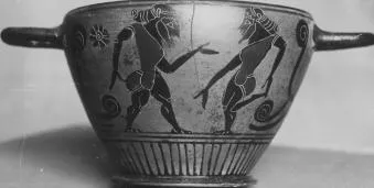 SKYPHOS (ATHENIAN, BLACK-FIGURE)