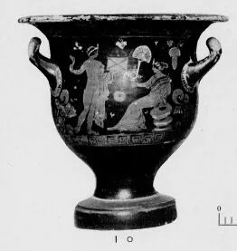 KRATER, BELL (SOUTH ITALIAN, APULIAN, RED-FIGURE)