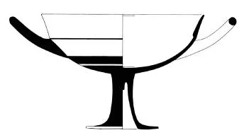 CUP, LITTLE MASTER LIP (ATHENIAN, BLACK-FIGURE)