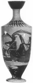 LEKYTHOS (ATHENIAN, BLACK-FIGURE)