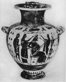 HYDRIA (ATHENIAN, BLACK-FIGURE)