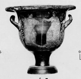KRATER, BELL (SOUTH ITALIAN, APULIAN, RED-FIGURE)