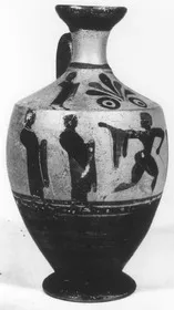 LEKYTHOS (ATHENIAN, BLACK-FIGURE)