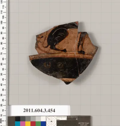 Terracotta fragment of a neck-amphora (jar)