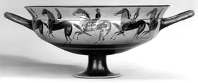 CUP, SIANA (ATHENIAN, BLACK-FIGURE)