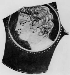 CUP, FRAGMENT (ITALY, LATIUM, RED-FIGURE)