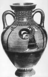 PSEUDO-PANATHENAIC AMPHORA (ATHENIAN, BLACK-FIGURE)
