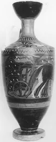 LEKYTHOS (ATHENIAN, BLACK-FIGURE)